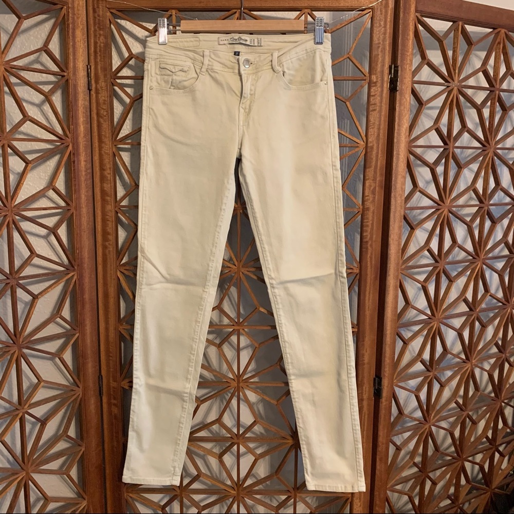 Zara Tan Skinny Jeans